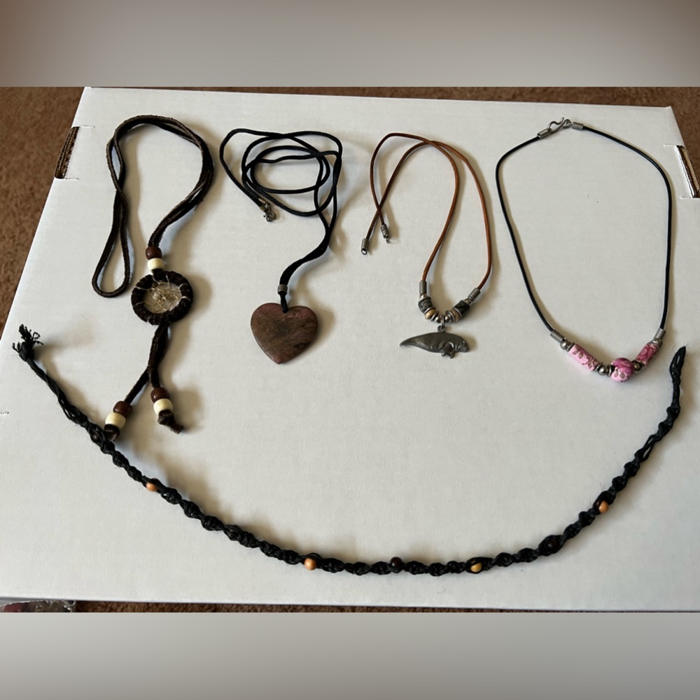 Lot of 5 Necklaces (message me if you want to purchase individually)
